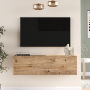 Aven Tv Ünitesi Tv Sehpası Kapaklı 100cm Çam AVE12-A
